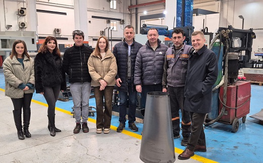 Приёмка листогиба для производства вездеходов «Бурлак»